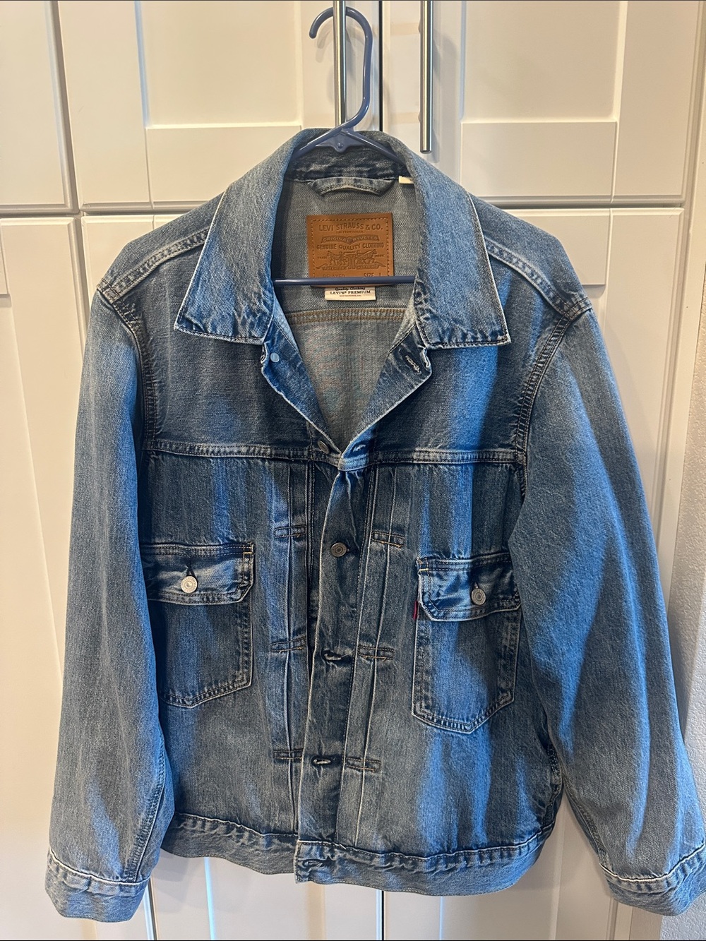 Levi's Vintage Wash Blue Denim Jacket